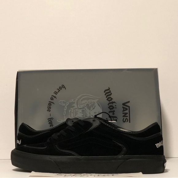 Vans Other - Vans Rowley (Motorhead) “Black/Black”